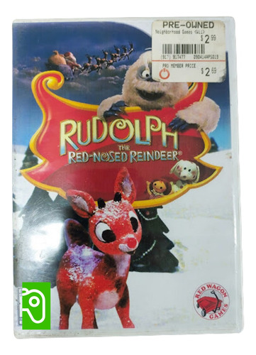 Rudolph The Red-nosed Reindeer Juego Original Nintendo Wii 