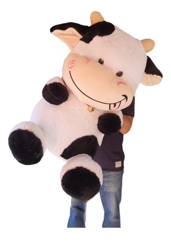 Vaca Vaquita De Peluche Tierna Gigante Envio Decorado Gratis