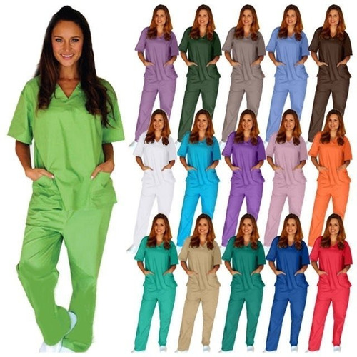 Ambo Medico Sanitario Unisex S Al Xxxl De Calidad Colores