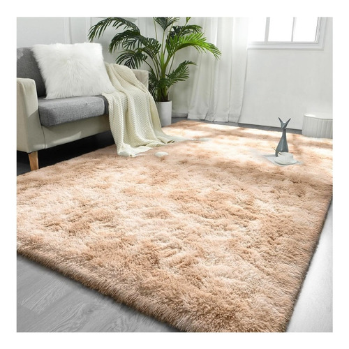 Alfombras Peludas Grandes 240x200cm Living Antideslizante