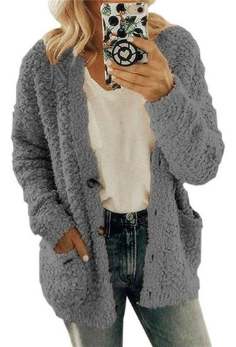 Women's Teddy Bear Coat Fashion Jacket Plus Size 10 Colors 1