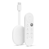 Google Chromecast Tv 4k Con Control De Voz Blanco Original 