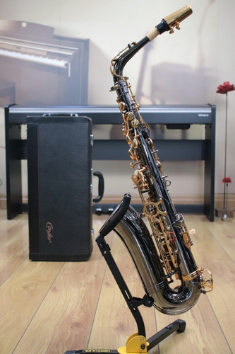 Sax Alto Condor Csa54 Black Niquel