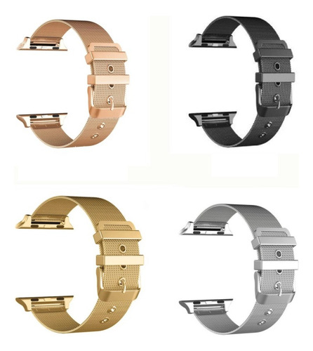 Correa Para Iwatch Extensible Metálico Todas Las Series