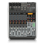 Behringer Qx1204usb Mezcladora 12 Canales Analoga C/ Efectos