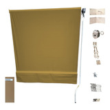 Kit Para Toldo Retratil + Lona De  4,50 X 2,50 