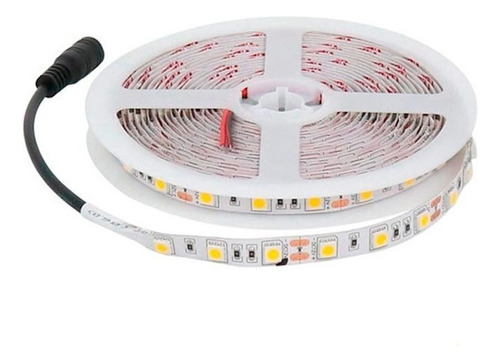 Tira Led 12 Vcc Fría Etheos Ip44 5mts. 30w 6500k 30.000hs. Color De La Luz Blanco Frío