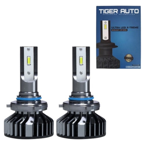 Kit Lampada Ultra Led X-treme Tiger Auto H4 6200k Cambus