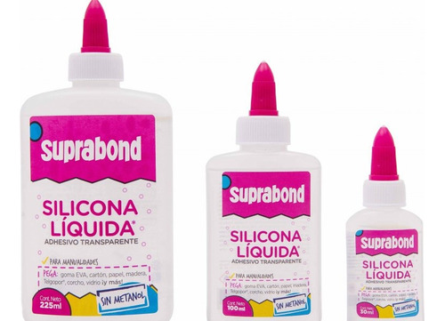 Adhesivo De Silicona Liquida Suprabond 30 Ml Pegamento 