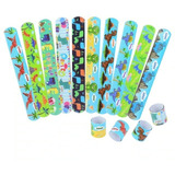 Pulsera Mágica Clap Para Niños Dinosaurios Pack 2 Unidades