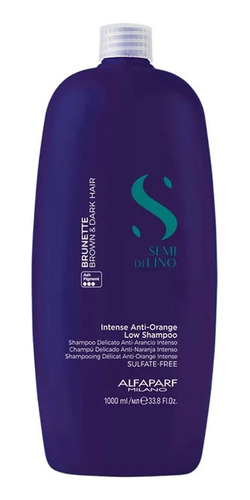 Shampoo Matizador Brunette Anti Orange Nutre Alfaparf 1000ml