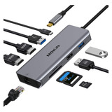 Adaptador Usb C Dual Hdmi, Estación De Acoplamiento