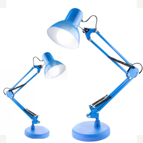 Luminária Led Pixar Articulada Abajur Suporte Garra Flexível