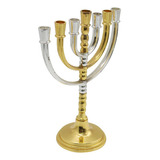 Candelabro Menorah De 7 Brazos, Candelabro Para Decoración