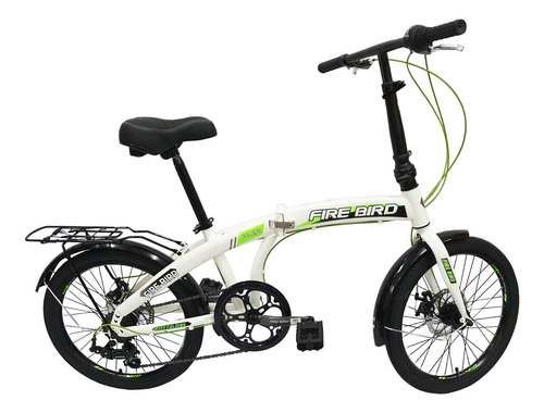 Bicicleta Paseo Plegable Fire Bird Rodado 20 Urbana Curve