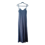 Vestido Maxi A Rayas Tommy Hilfiger Talla S