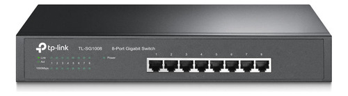 Switch Gigabit 8 Puertos Acero Tp-link Tl-sg1008