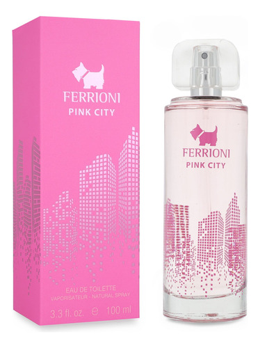 Perfume Ferrioni Pink City Mujer 100 Ml Edt Original