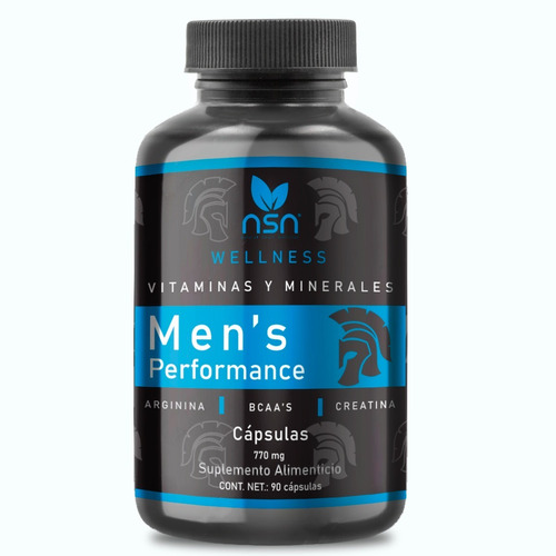 Nsn Vitaminas Y Minerales Hombres| Arginina Bcaas Creatina