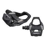 Pedales Bicicleta Ruta Shimano Rs500 Acero Calas Sh11 320gr