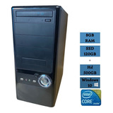 Pc Computador Cpu Intel Core I5 Ssd 120gb+hd 500gb 8gb Ram