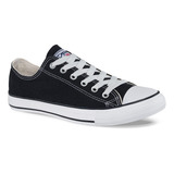 Tenis Discovery Bajo Negro Unisex Croydon