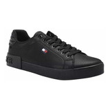 Tenis Tommy Hilfiger Rezz 6 Black 001