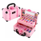 Set De Maquillaje Infantil Lavable De 32 Piezas Con Funda