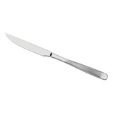 Cuchillo Asado Carne Cubiertos Tramontina Athenas Pettish Color Gris