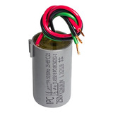 (2x) Capacitor De Partida P/ Motor 6uf+4uf 250v 30x48mm 