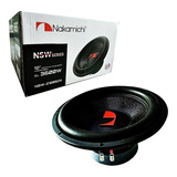 Subwoofer 12 Pulgadas Nakamichi Nsw-z1206d4 3600w Max 600rms