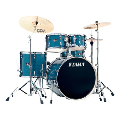 Tama Imperialstar Ip52h6w-hlb Batería 5 Hairline Blue Azul | MercadoLibre