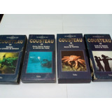 Películas Documentales Vhs Colección Jacques Cousteau Lote 