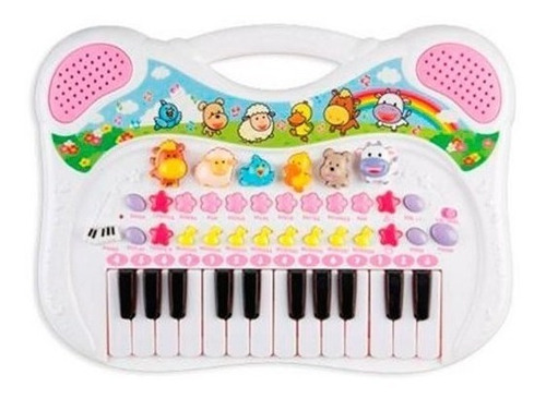  Piano Teclado Musical Animal Infantil Eletrônicos Gravador