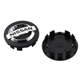 Par De Copas De Centro De Rin Nissan Versa 2020-2022 Negro