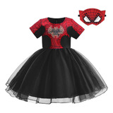 Vestidos Hombre Araña Superhéroe Princesa Vestido Cosplay Traje