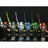 Lego Ninjago Ninjas Skybound Y Espadas  Excelente Estado 
