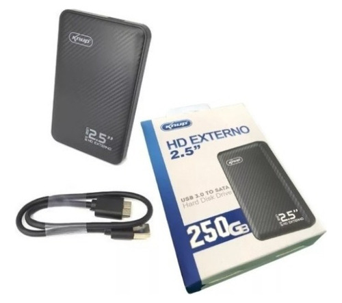 Hd Externo Usb 3.0 250gb Slim Portatil Alta Velocidade