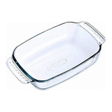 Pyrex Classic Sartén Rectangular, Vidrio, 0.75 Litros Transp