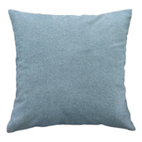 Almofada Decorativa Deminas 45x45 - Cheia - Boucle Azul 