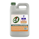 Limpiador Cif Antigrasa Biodegradable Profesional X 5 Lts