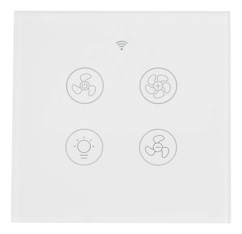 Ventilador Wifi Inteligente Compatible Con Control Remoto Rf