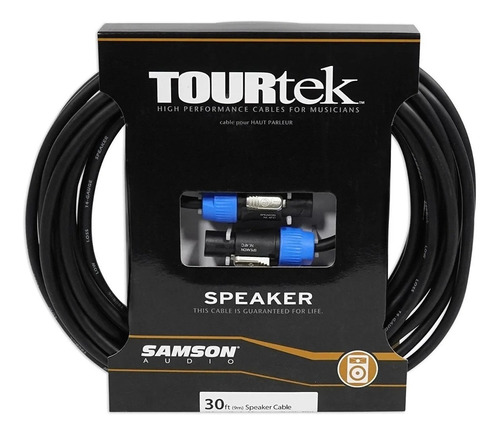 Samson Tss30 Cable 9 Metros Con Speakon Neutrik Parlantes