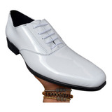 Zapato De Charol Blanco Zanthy Shoes Mod 113 Con Envio