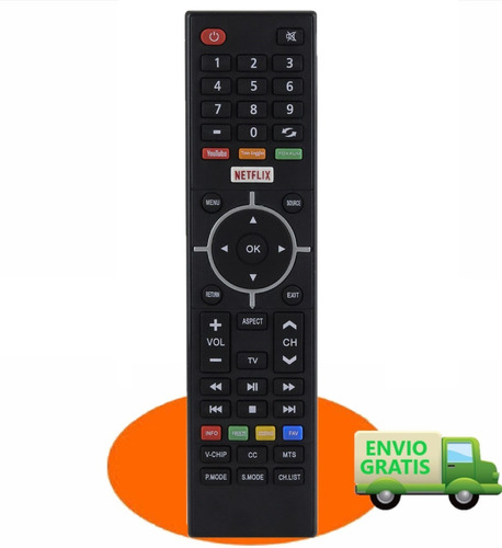 Control Para Polaroid Smart Tv Ptv3215iled Mod 2020-21 +pila