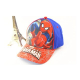 Gorra Cachucha Spiderman Niños Avengers Infantil Azul