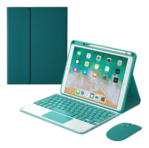 Funda+teclado Táctil+ratón For iPad Air 3/iPad Pro 2nd 10.5