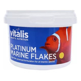 Vitalis Ração Platinum Marine Flakes 22g Para Peixe Marinho