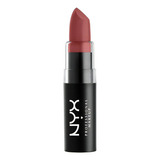 Nyx - Lápiz Labial Mate, Maquillaje Profesional Color Whipped Caviar Mls15