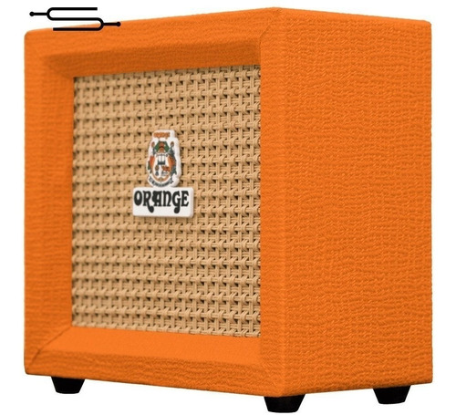 Amplificador Orange Cr3 3w Portatil A Bateria Guitarra Cuota